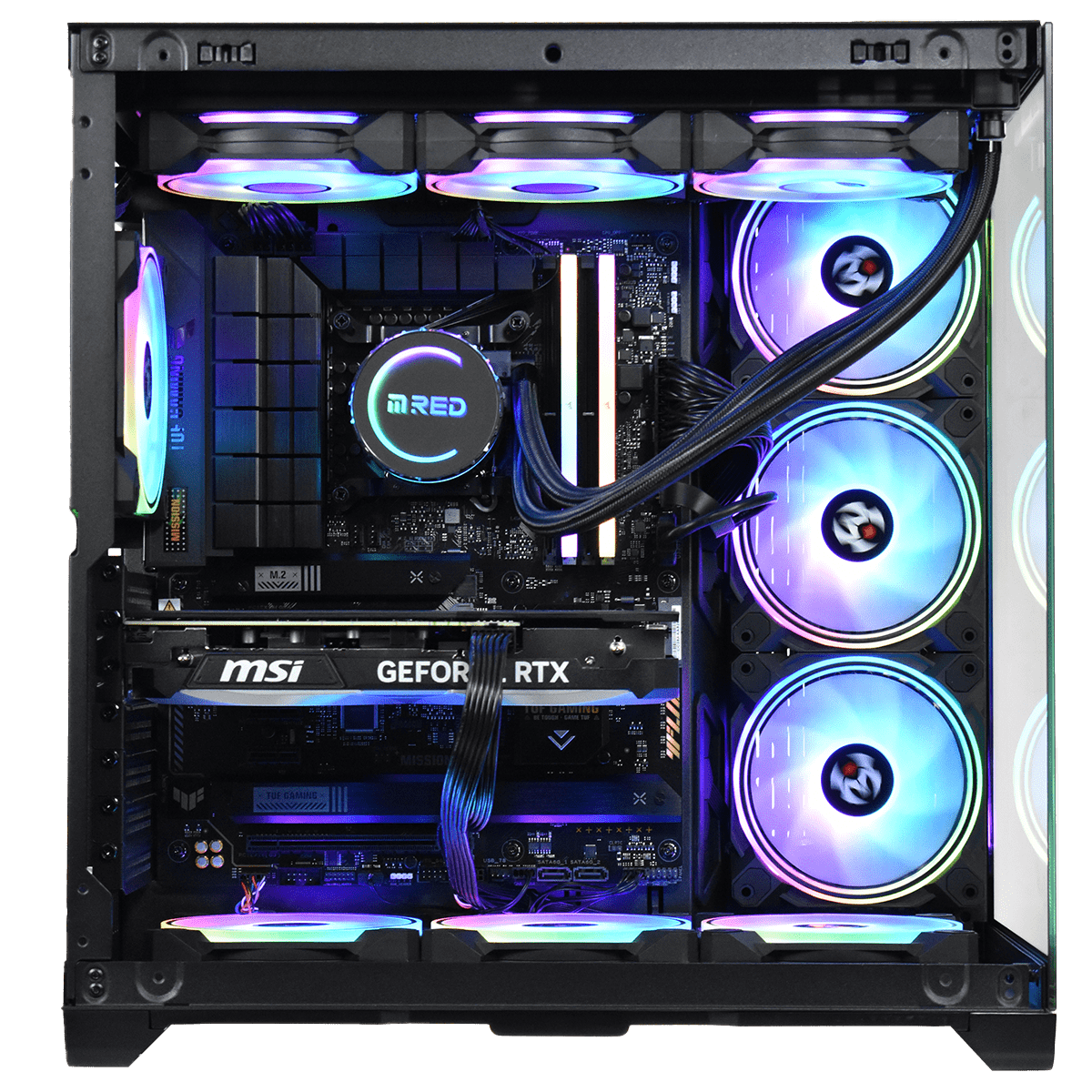 Cybertek 05_BlackCyber - I7-14700KF/4070S/32Go/1To/Wifi (PCG-10602248) - Achat / Vente Bons plans PC sur Cybertek.fr - 1