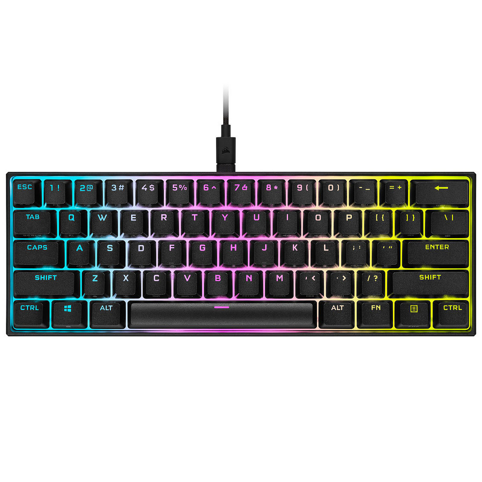 Corsair K65 Mini 60% - Clavier PC Corsair - Cybertek.fr - 0