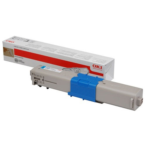 Toner Cyan 46508715 pour imprimante Laser Oki - 0