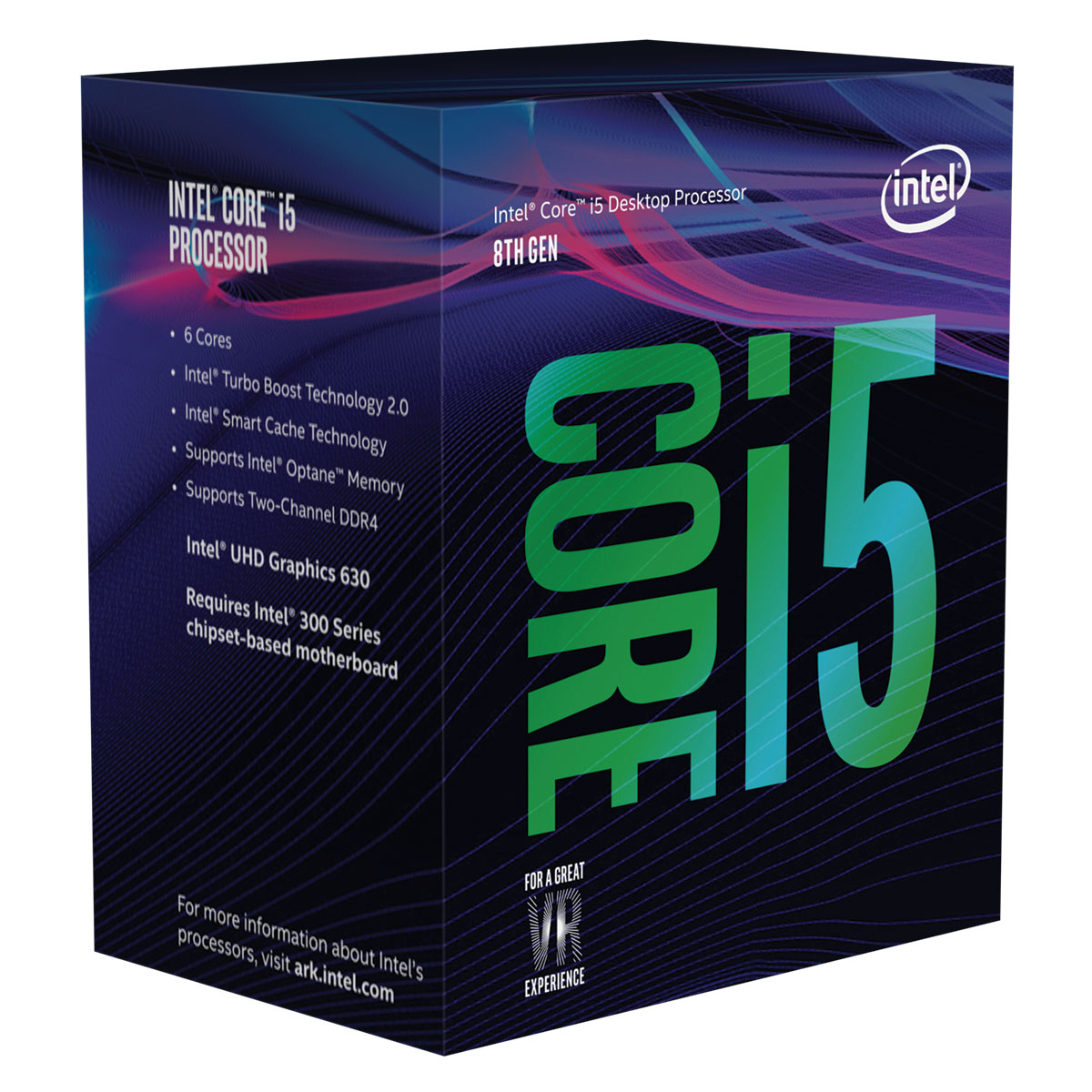 Intel Core i5-8500 - 3GHz - Processeur Intel - Cybertek.fr - 0