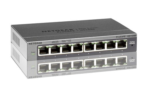 Switch Netgear 8 ports 10/100/1000 - GS108E   - Cybertek.fr - 3