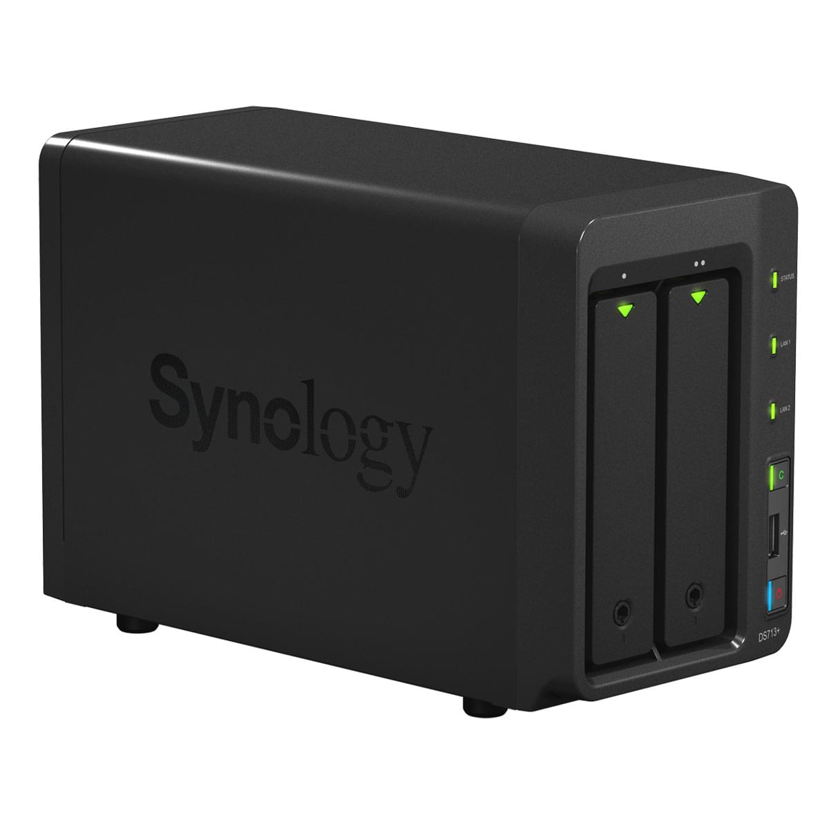 Synology DS713+ - 2 HDD - Serveur NAS Synology - Cybertek.fr - 0