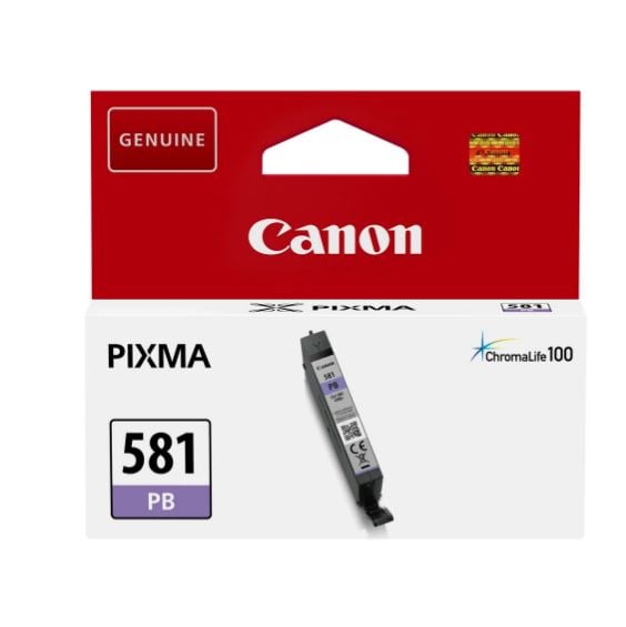 Cartouche CLI-581XXL Photo Blue pour imprimante  Compatible Canon - 1