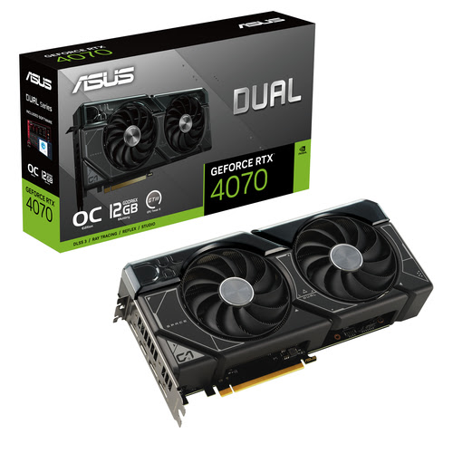 Asus DUAL-RTX4070-O12G-Seconde Vie-Etat Satisfaisant - Carte graphique - 0