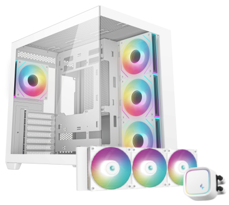 Deepcool Blanc Blanc - Boîtier PC Deepcool - Cybertek.fr - 0