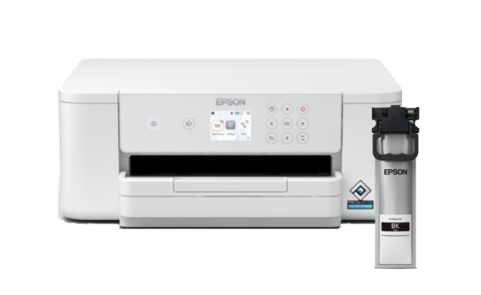 Imprimante Epson WorkForce Pro WF-C4310DW Blanc + Cartouche L-C13T11C140 Noir Cybertek