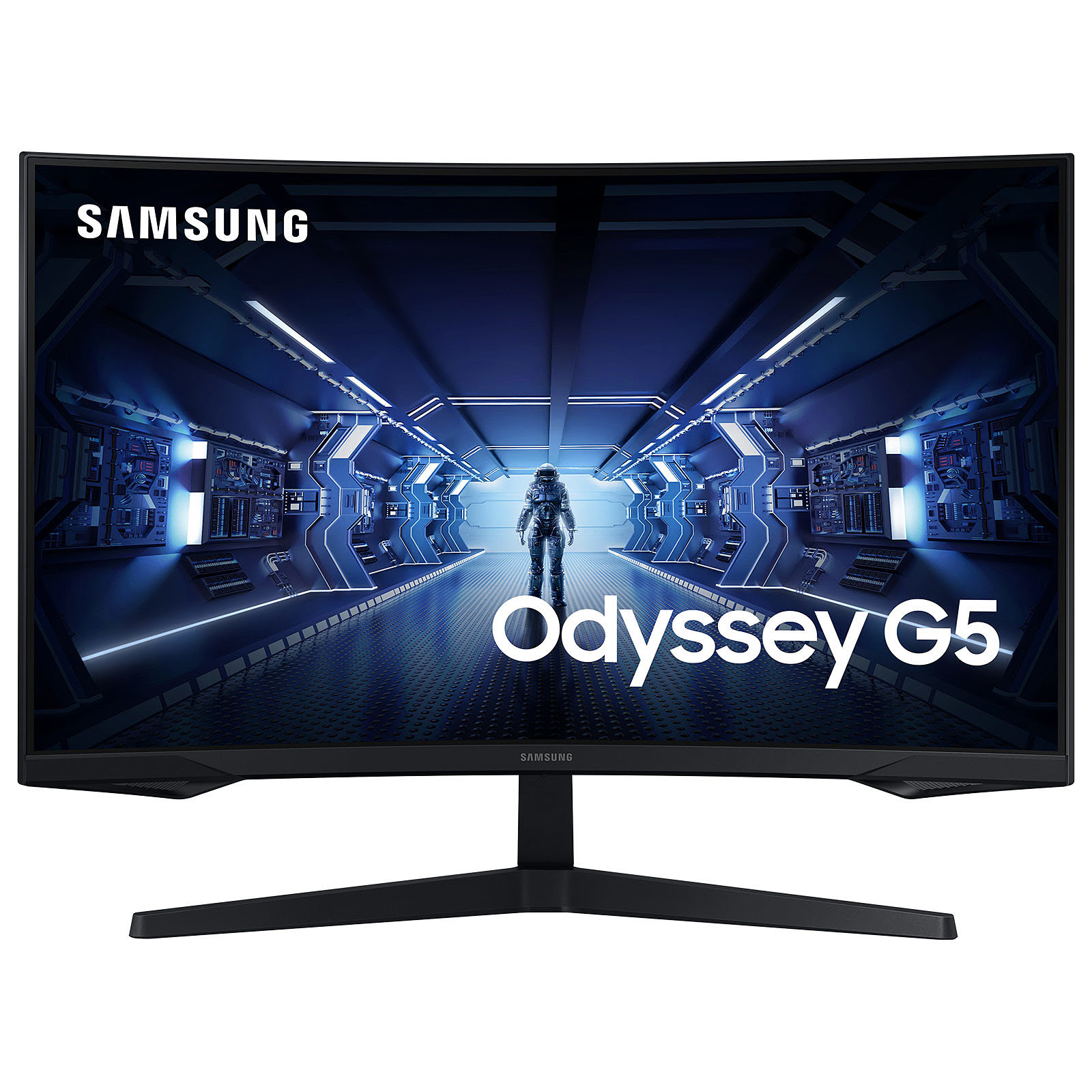 Ecran PC Samsung Odyssey G5 C32G55TQWR - 32"inc./1ms/QLED/DP/144hz