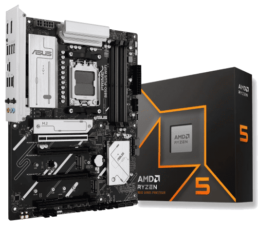 PRIME B850-PLUS WIFI + Ryzen 5 9600X box - Cybertek.fr - 0