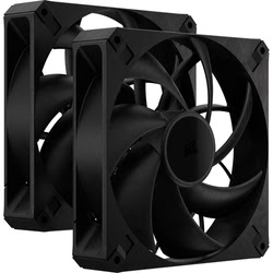 Ventilateur boîtier Corsair RS140 MAX PWM 140 mm Double Pack - Noir Cybertek