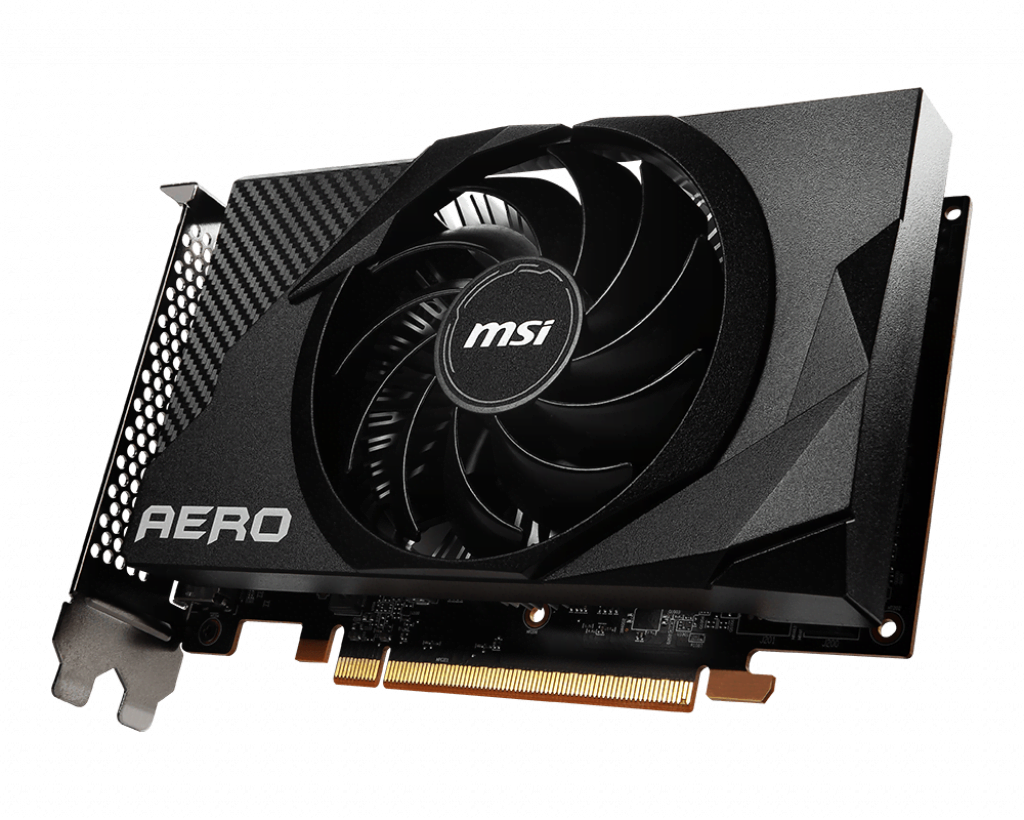 MSI Radeon RX 6400 AERO ITX 4G  - Carte graphique MSI - 3