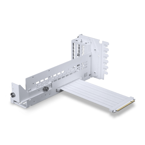Phanteks Support vertical Premium PCIe Gen5 - Blanc (PH-PGPUKT5.0_DWT01) - Achat / Vente Accessoire carte graphique sur Cybertek.fr - 3