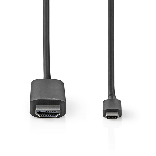 Adaptateur USB-C 3.2 vers HDMI 2.0 - 1m Noir - 1