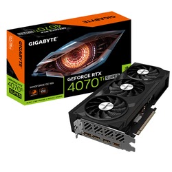 Carte graphique Gigabyte GeForce RTX 4070 Ti SUPER WINDFORCE OC 16G-Seconde Vie-Très Bon Etat Cybertek