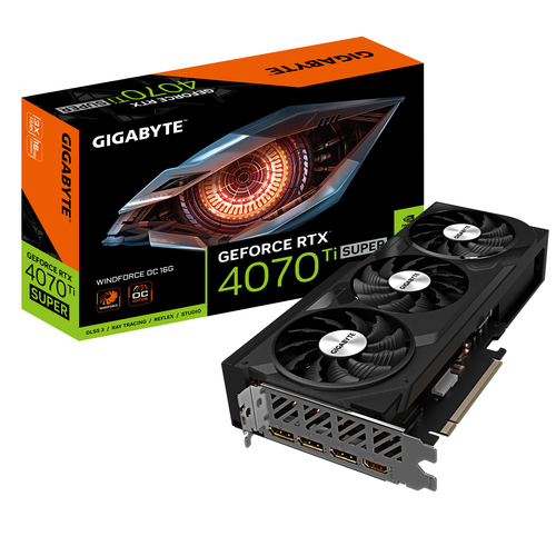 Gigabyte GeForce RTX 4070 Ti SUPER WINDFORCE OC 16G - Carte graphique