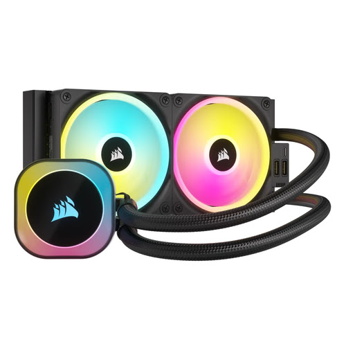 Watercooling Corsair iCUE LINK H100i RGB 240 Noir