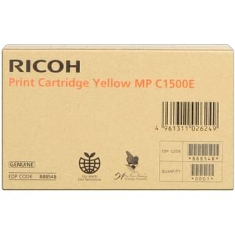 Toner Jaune 3000p pour MP C1500E - 8888548 pour imprimante Jet d'encre Ricoh - 0