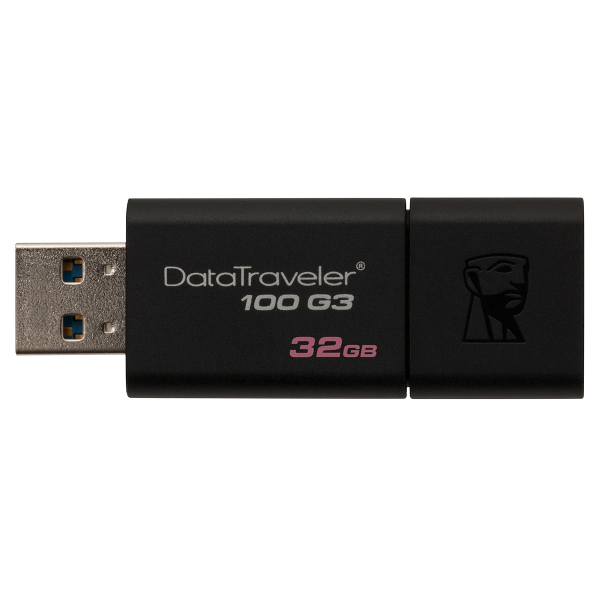 Kingston 32Go USB 3.0 DataTraveler 100 - Clé USB Kingston - 0