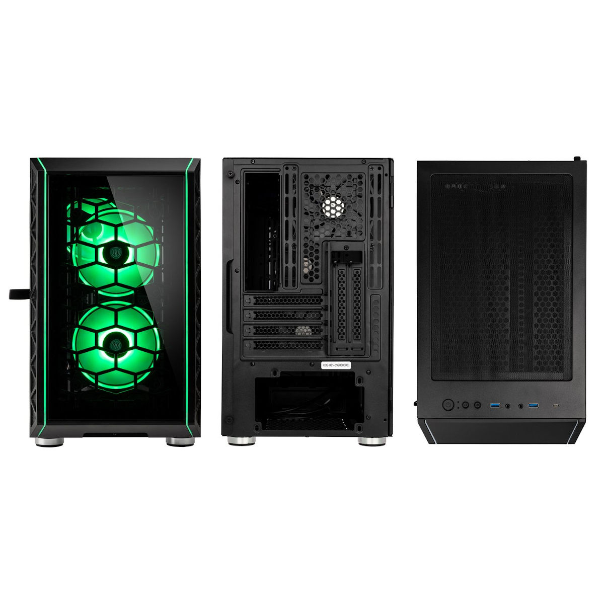 Kolink Citadel Glass SE ARGB Noir - Boîtier PC Kolink - 1