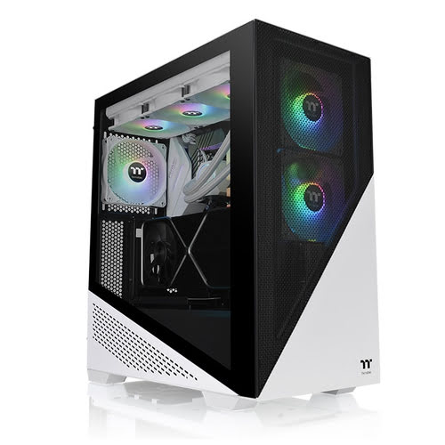 Thermaltake View 300 MX Tempered Glass ARGB Blanc - Boîtier PC