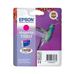 Consommable imprimante Epson  Cartouche Claria T0803 Magenta Cybertek