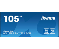 Iiyama LH10551UWS-B1AG (LH10551UWS-B1AG) - Achat / Vente Affichage dynamique sur Cybertek.fr - 1