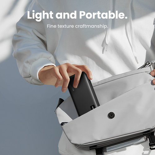 Batterie externe USB-C+USB-A/10000mAh/20W/Noir - 7