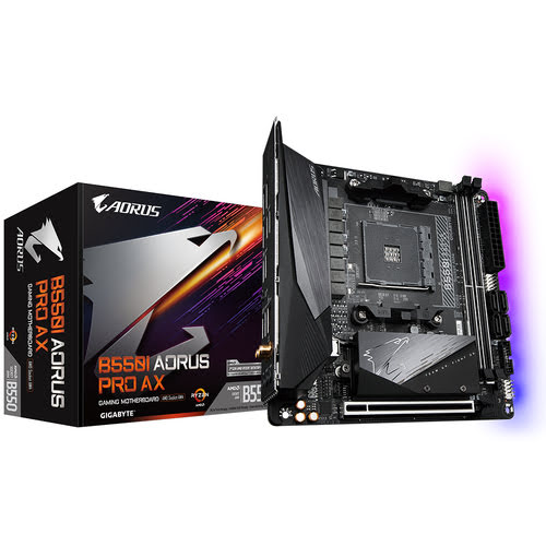 Gigabyte B550I AORUS PRO AX Mini-ITX  - Carte mère Gigabyte - 0