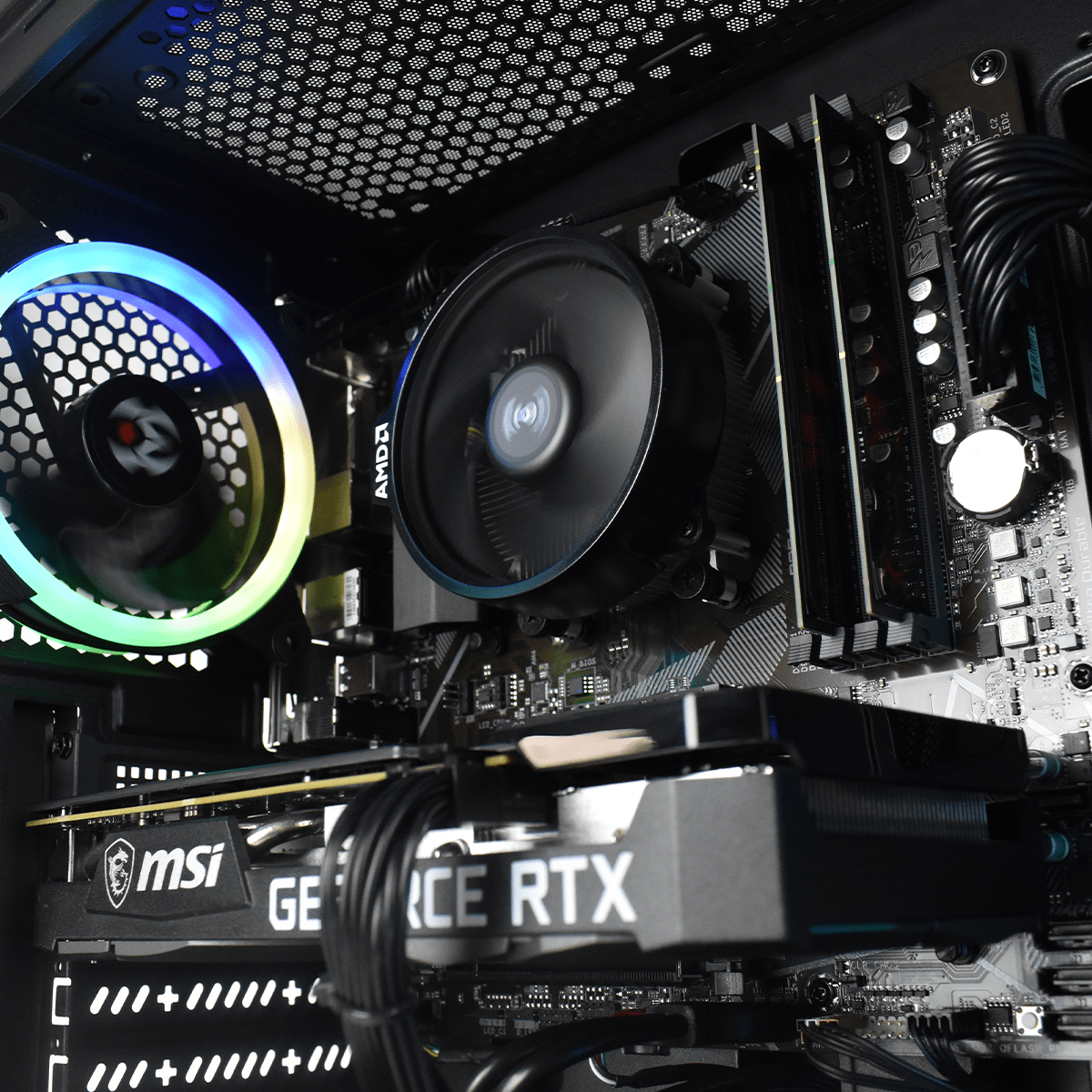 Cybertek La MACHINA - R5 5500/16Go/500Go/3050 (0323) - Achat / Vente PC Fixe sur Cybertek.fr - 4