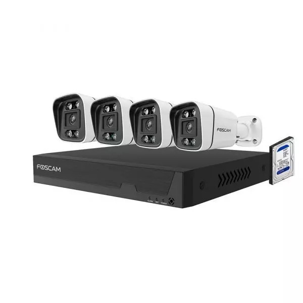 Foscam FNA108E-B4-2T  (FNA108E-B4-2T) - Achat / Vente Caméra réseau sur Cybertek.fr - 1