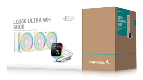 Deepcool LQ360 ULTRA ARGB - 360mm - Blanc - Watercooling Deepcool - 5