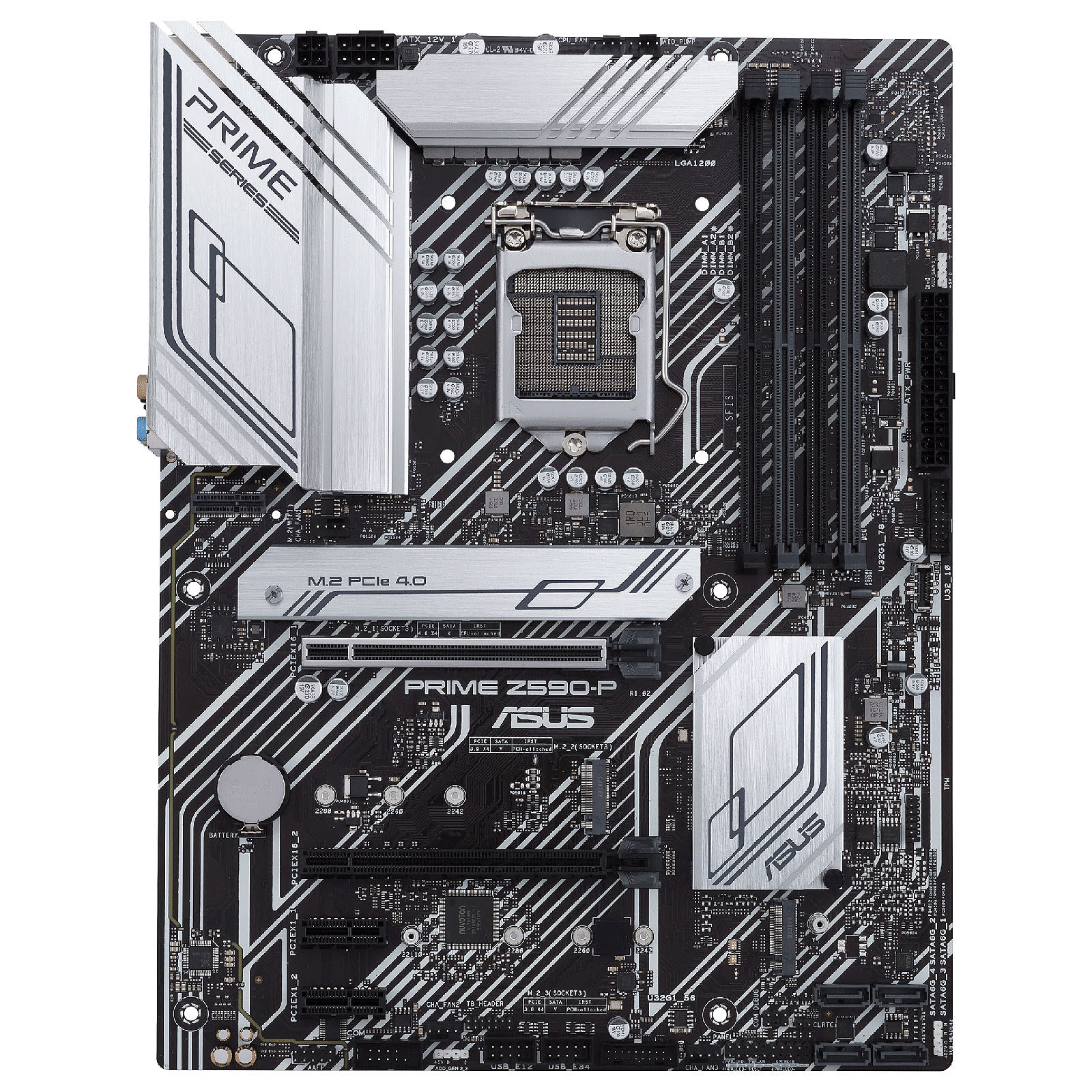 Asus PRIME Z590-P ATX  - Carte mère Asus - Cybertek.fr - 3