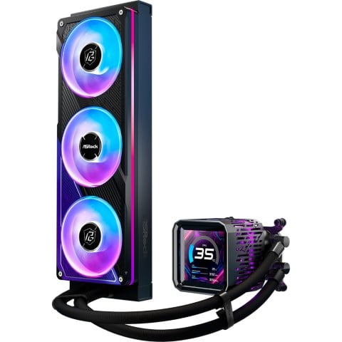 ASRock PHANTOM GAMING 360 LCD - 360mm - Noir - Watercooling - 3
