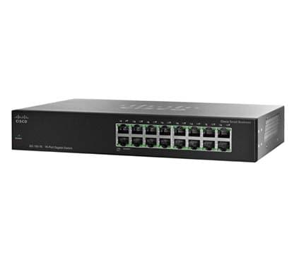 Switch Cisco 16 Ports 10/100/1000Mbps - SG100-16 - Cybertek.fr - 0