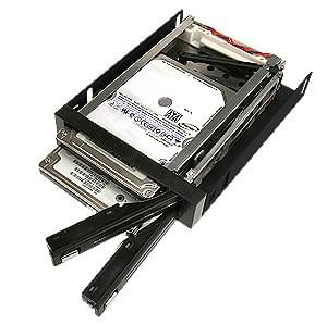 SATA 150 pour 2x DD 2.5" - Tiroir extractible - Cybertek.fr - 0