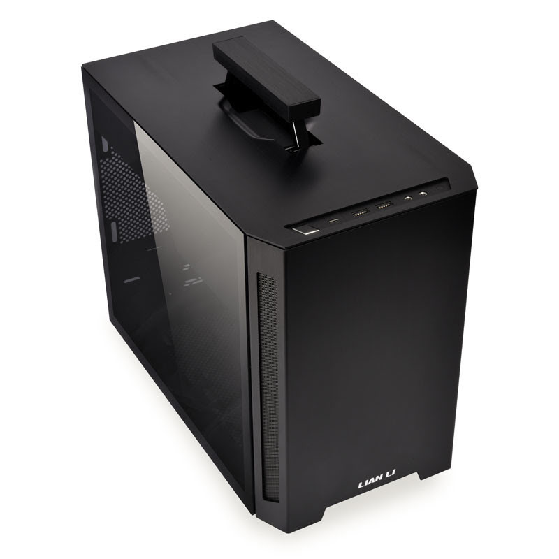 Lian-Li TU150WX TG Black Noir - Boîtier PC Lian-Li - Cybertek.fr - 1
