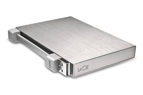 LaCie 500Go 2"1/2 USB2 Rikiki Go Silver - Disque dur externe - 0