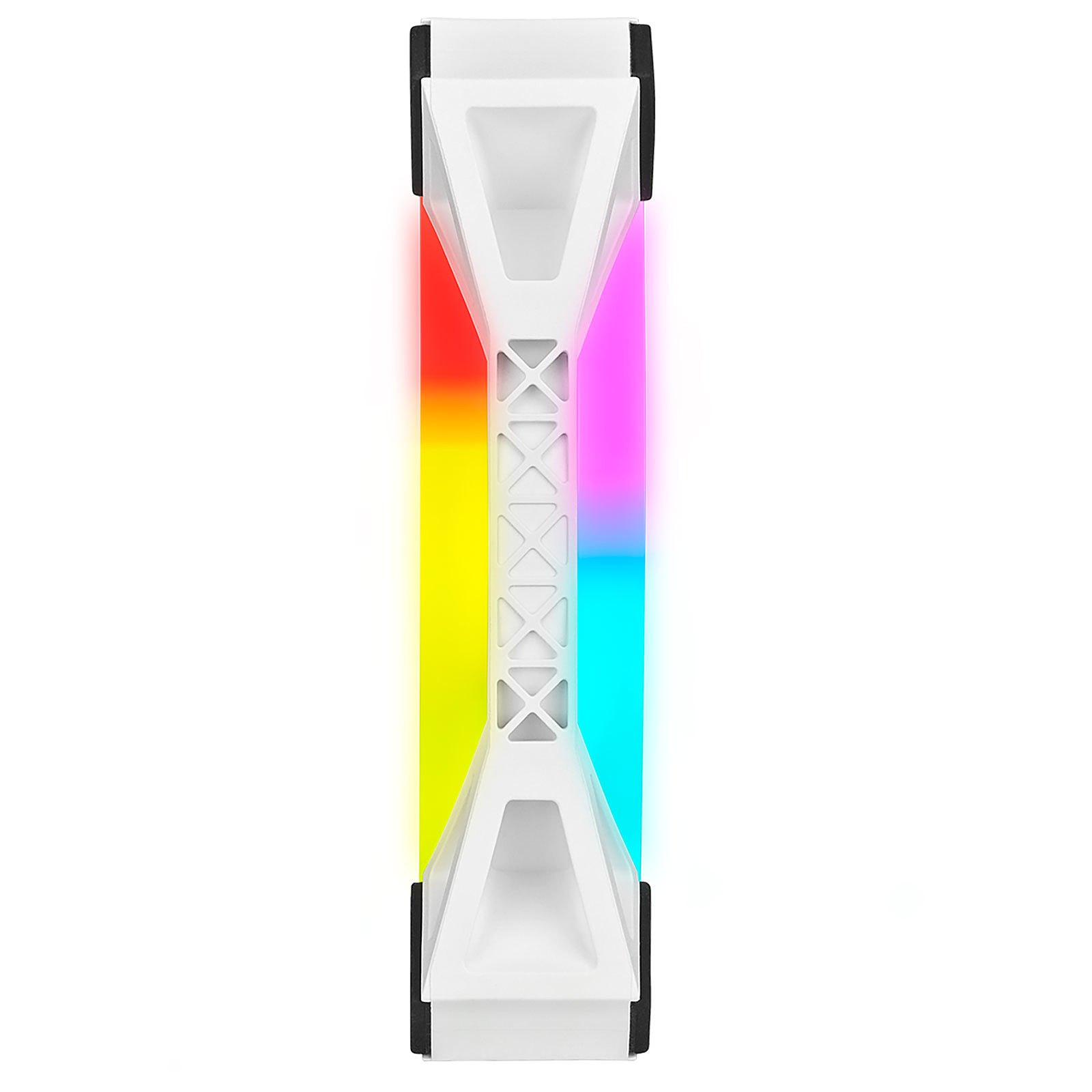 Corsair Kit x3 QL120 RGB Blancs 120mm - Ventilateur boîtier - 1