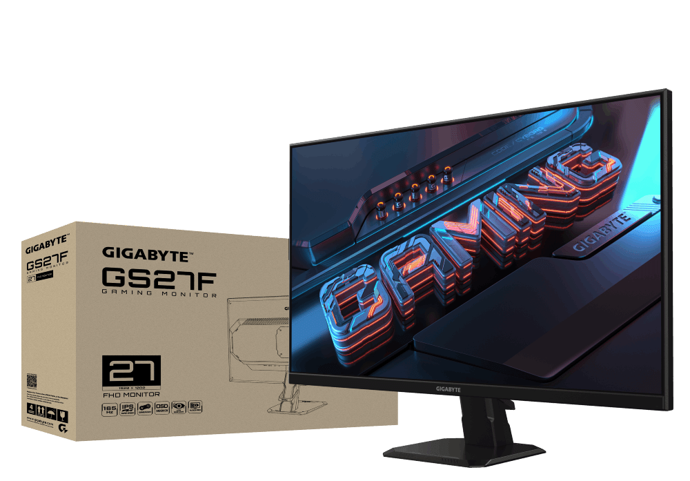 Gigabyte 27 pouces  GS27F - Ecran PC Gigabyte - Cybertek.fr - 1