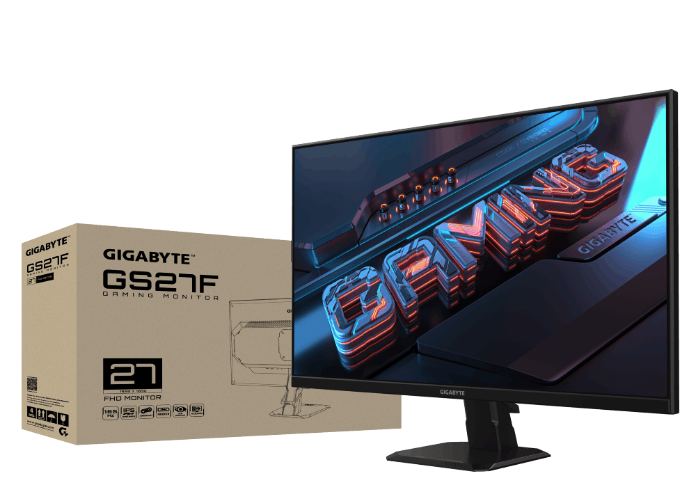 Gigabyte 27"  GS27F - Ecran PC Gigabyte - Cybertek.fr - 1