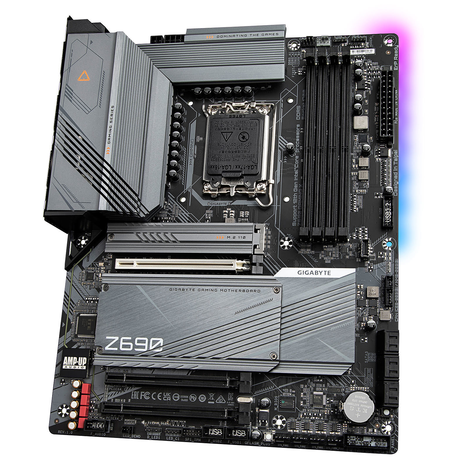 Gigabyte Z690 GAMING X ATX  - Carte mère Gigabyte - Cybertek.fr - 1