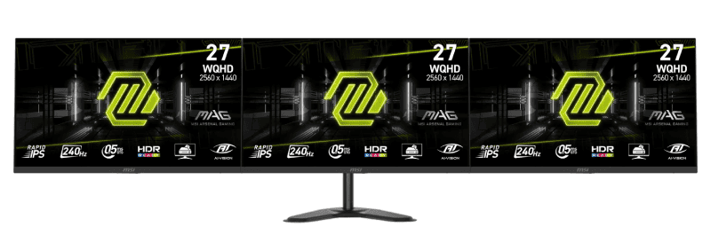 MSI 3 x MAG 274QF X24 - 27