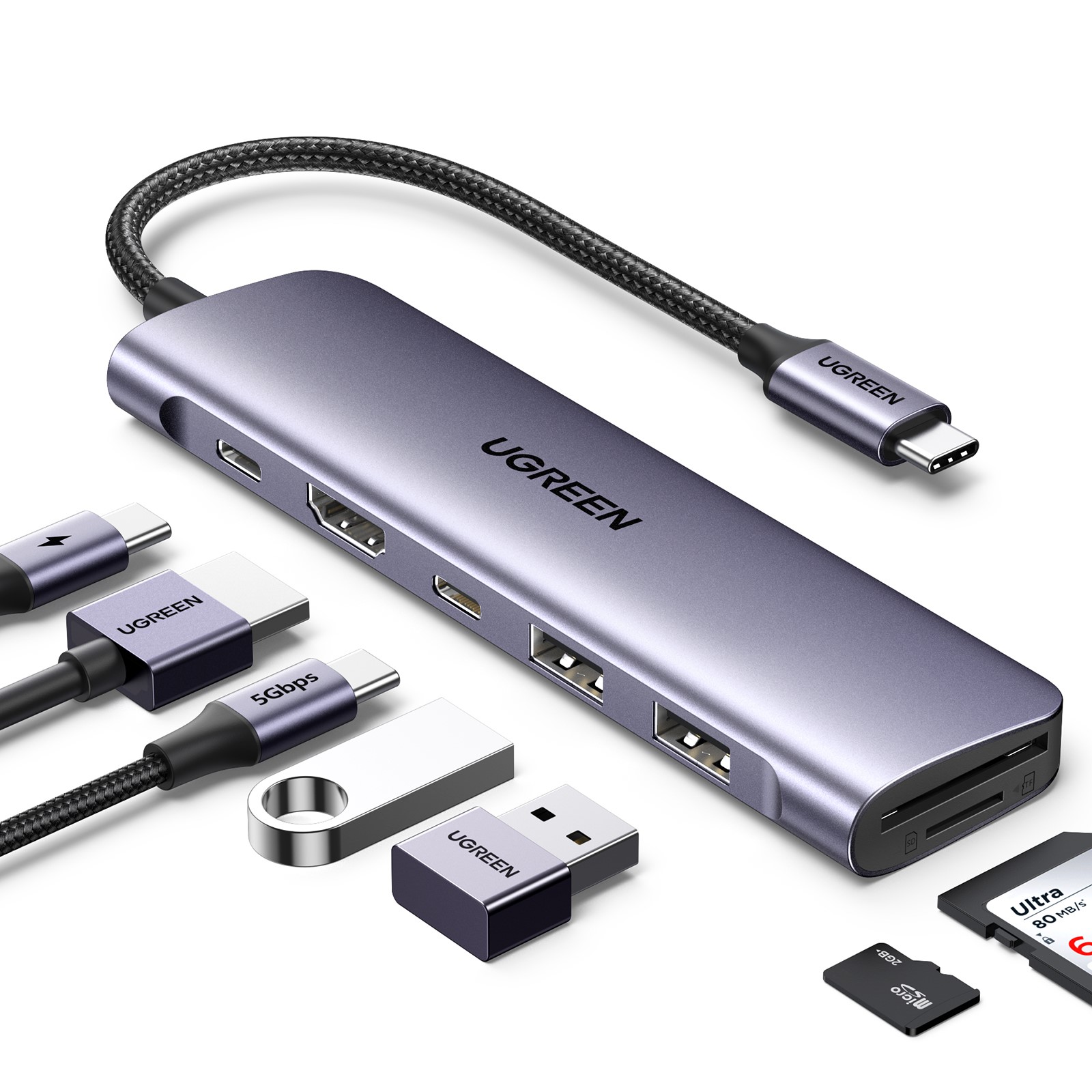 UGREEN Hub MAGASIN EN LIGNE Cybertek