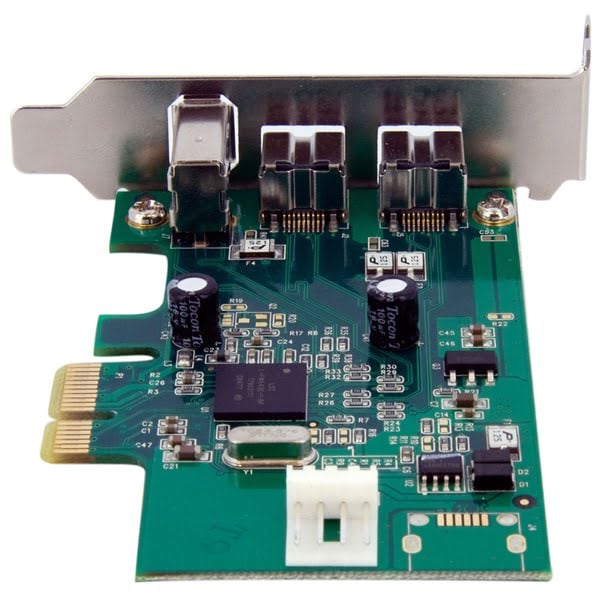 PCI-E 3 ports Firewire 2x800/1x400 Low Profile - Carte contrôleur - 2