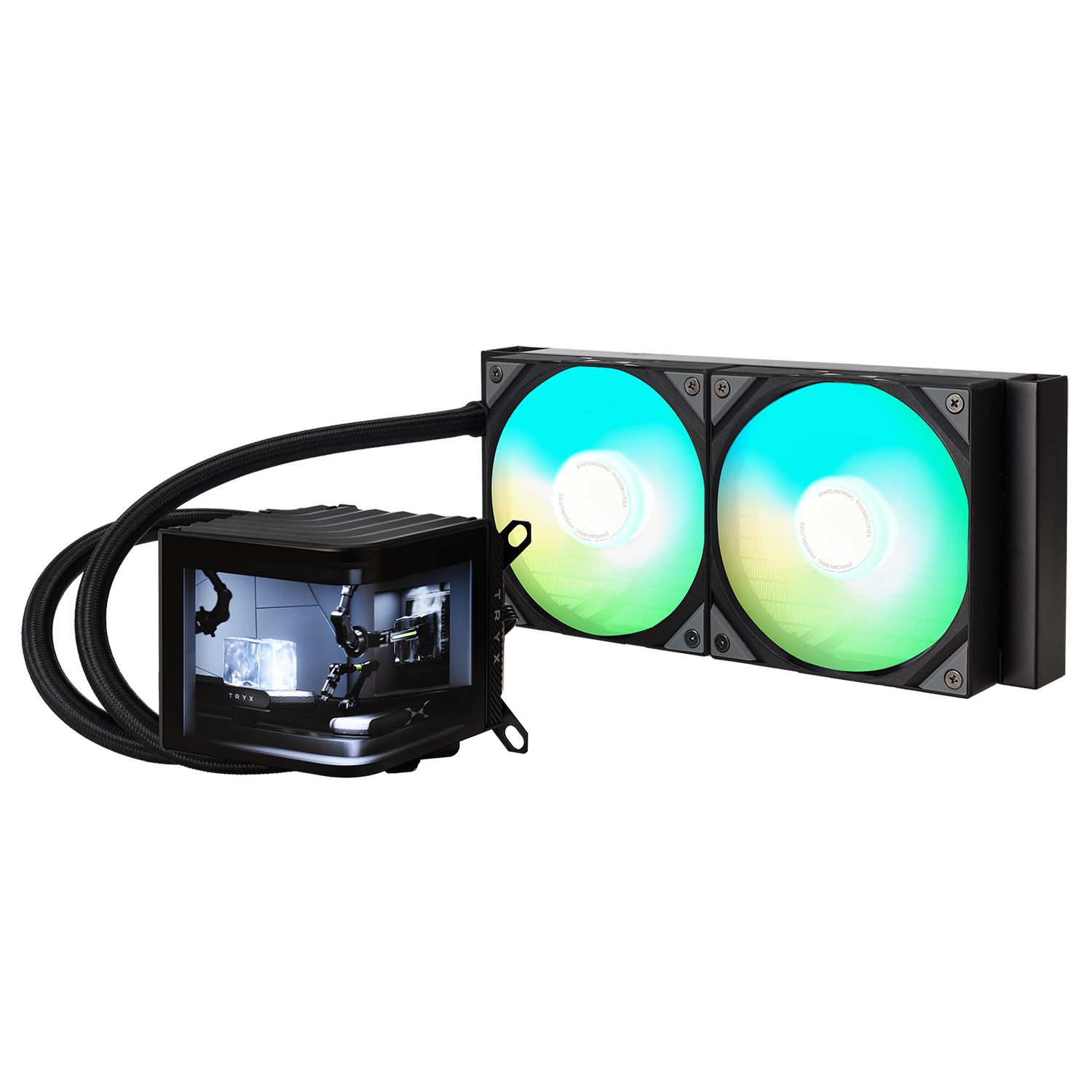 TRYX PANORAMA ARGB 240 - Noir - Watercooling TRYX - Cybertek.fr - 3