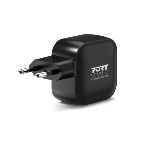 Chargeur mural 35W - 2 ports USB-C+Câble USB-C-2m - Accessoire téléphonie Port - 3