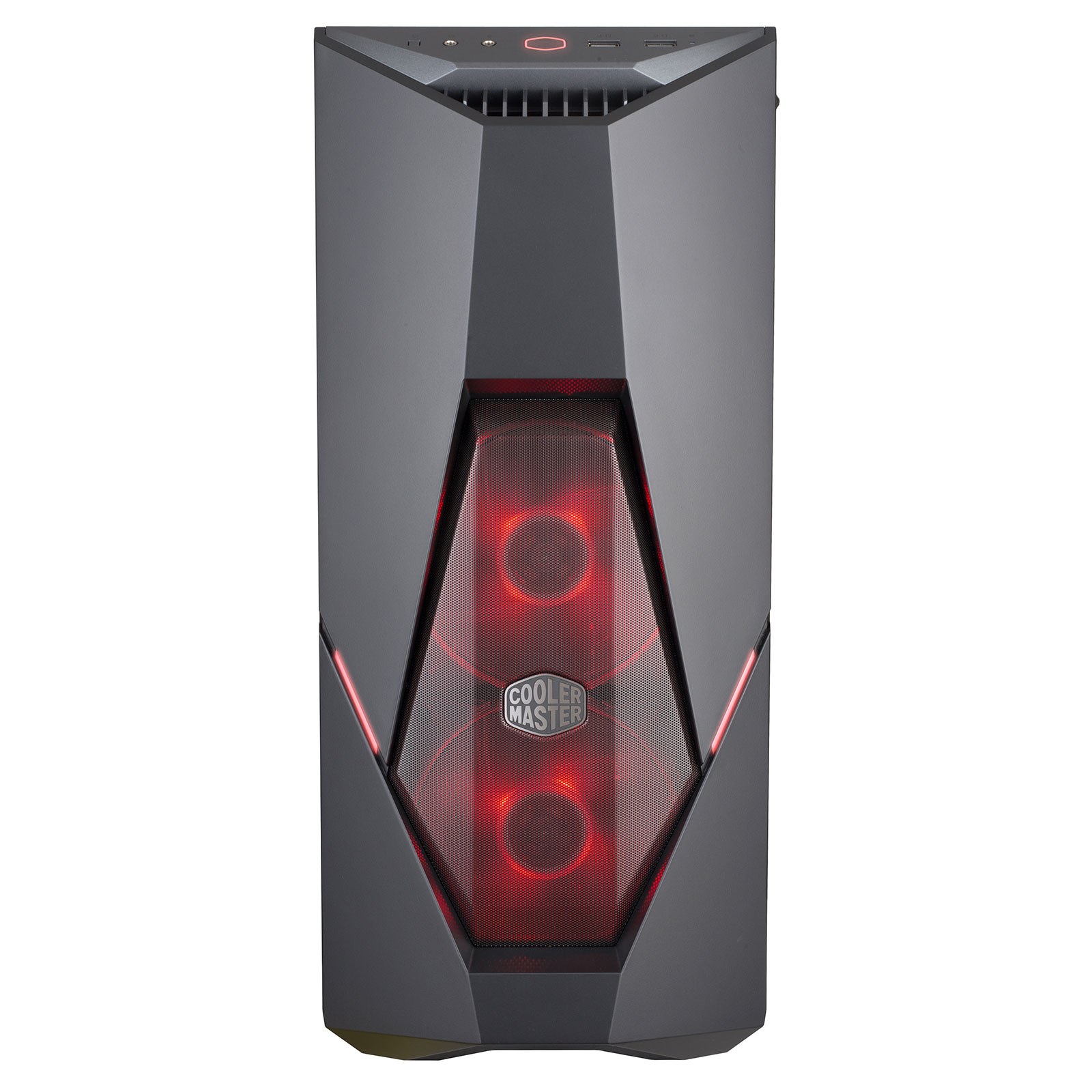 Cooler Master MasterBox K500L MCB-K500L-KANN-S00 Rouge - Boîtier PC - 4