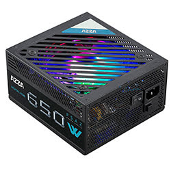 image produit Azza ATX 650W - 80+ Bronze - PSAZ-650W ARGB Cybertek