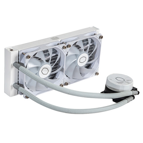 Cooler Master MasterLiquid 240L Core ARGB Blanc - Watercooling - 4