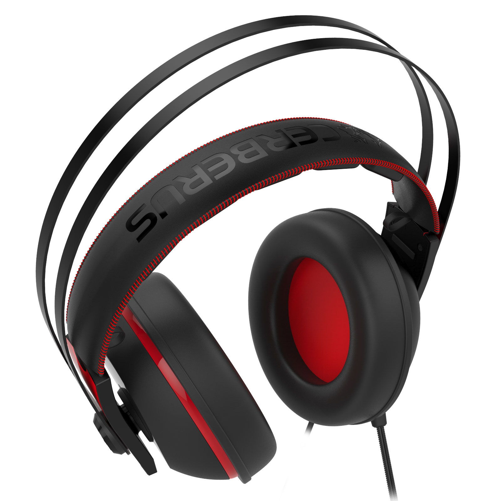 Asus Cerberus V2 Rouge Stereo Rouge - Micro-casque - Cybertek.fr - 4