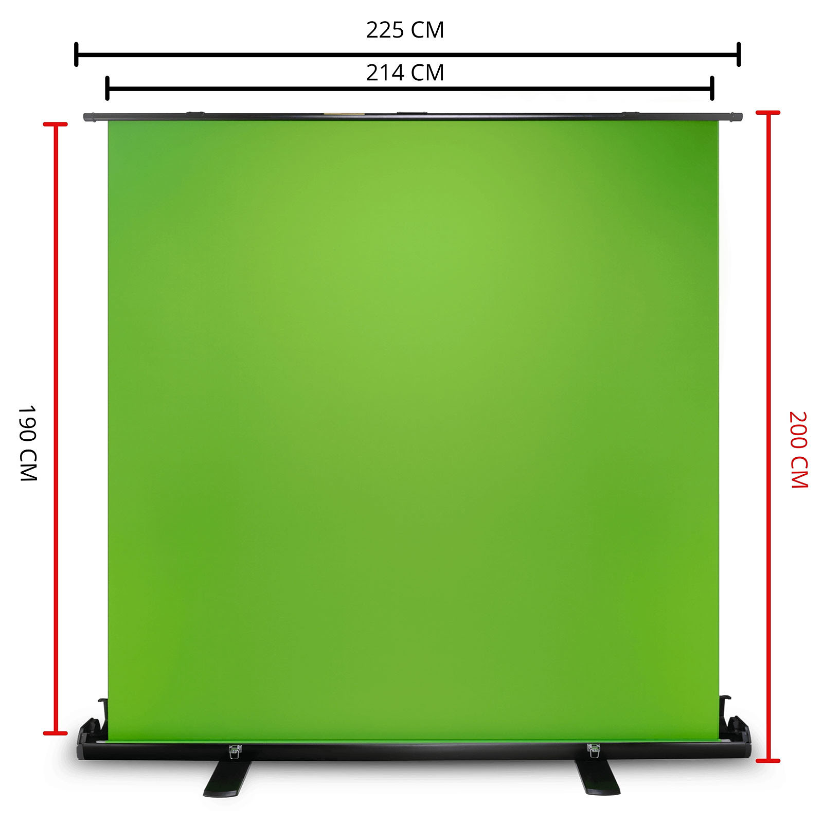 OPLITE Green Screen XL (OP-SGS-XL --) - Achat / Vente Accessoire Streaming / Vlogging  sur Cybertek.fr - 1